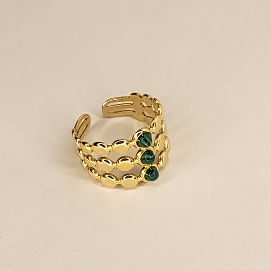 Verdant Crown Ring