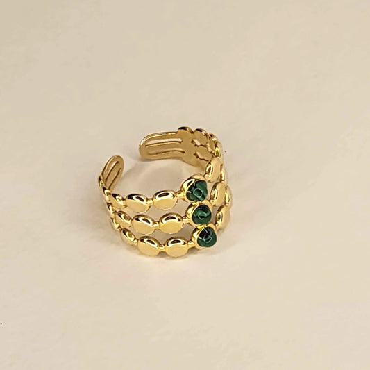 Verdant Crown Ring