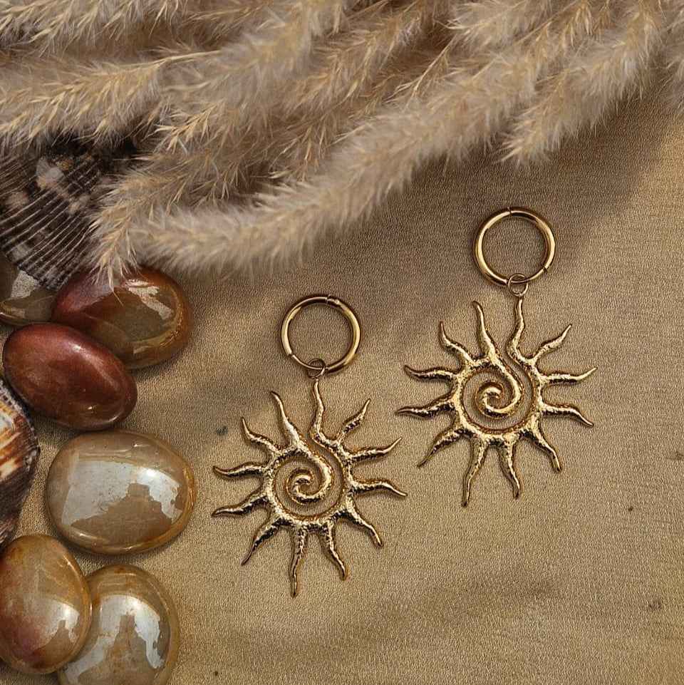 Solar Glow Earrings