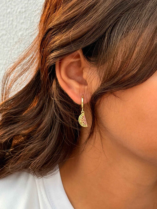 Crystal Teardrop Drop Earrings