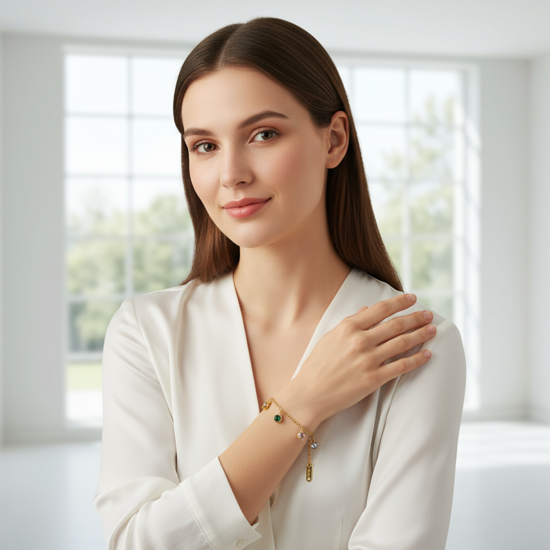 Gemstone Gleam Bracelet