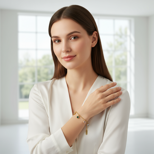 Gemstone Gleam Bracelet