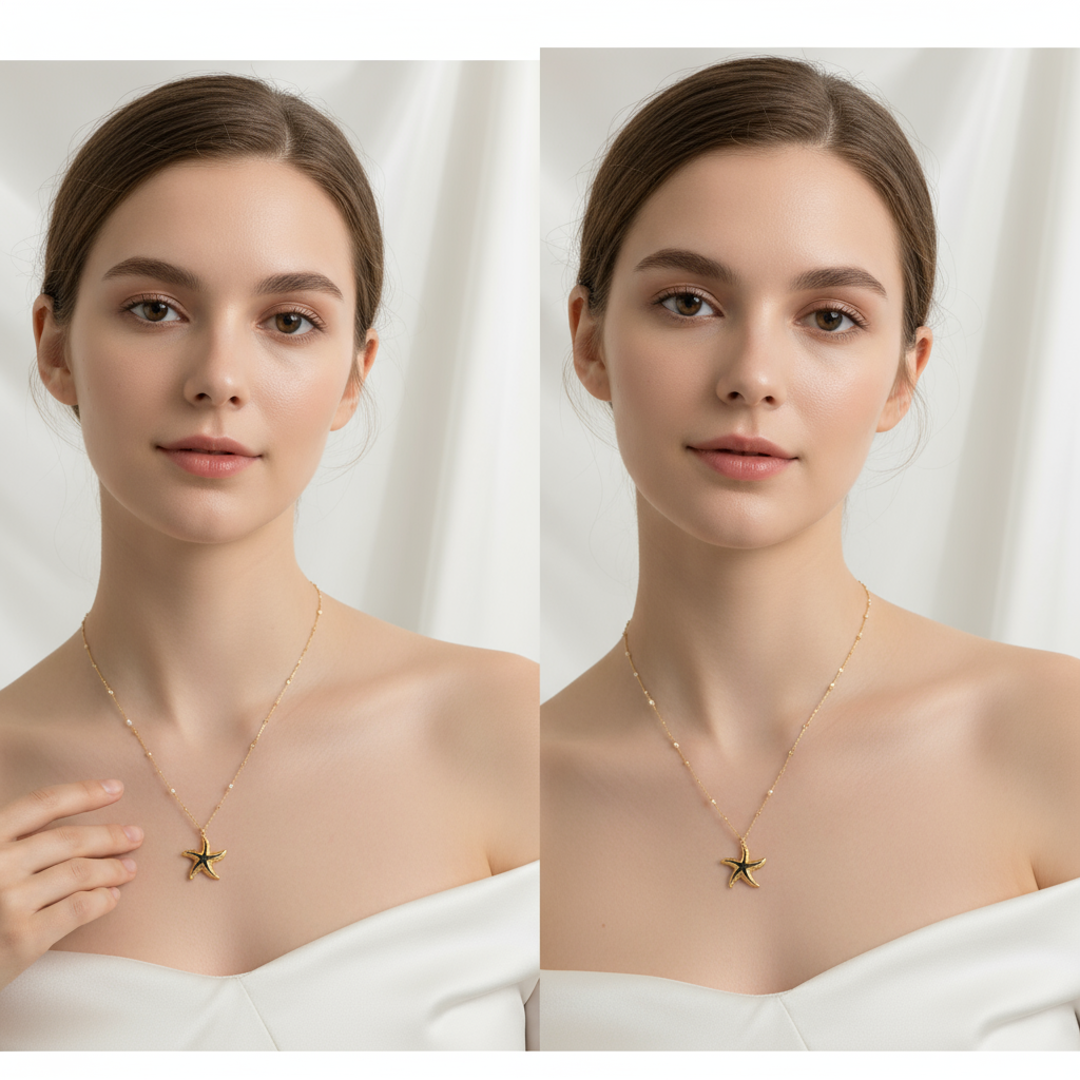 Stellar Pearl Necklace