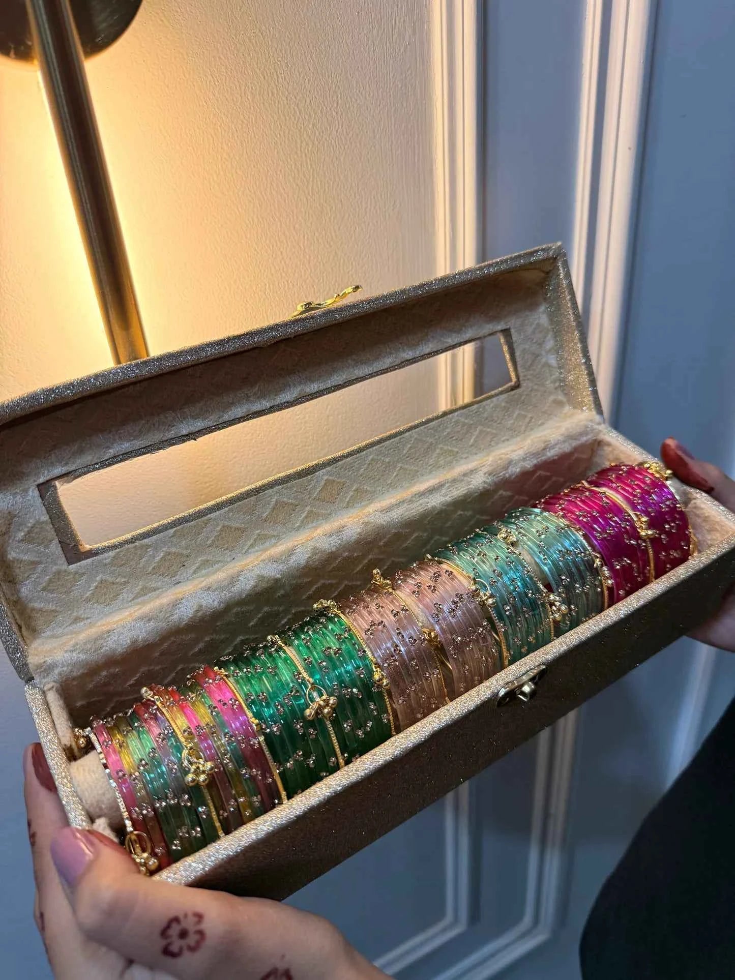 Premium Bangle Box | Diamond Bangles & Ghungroo Bangles