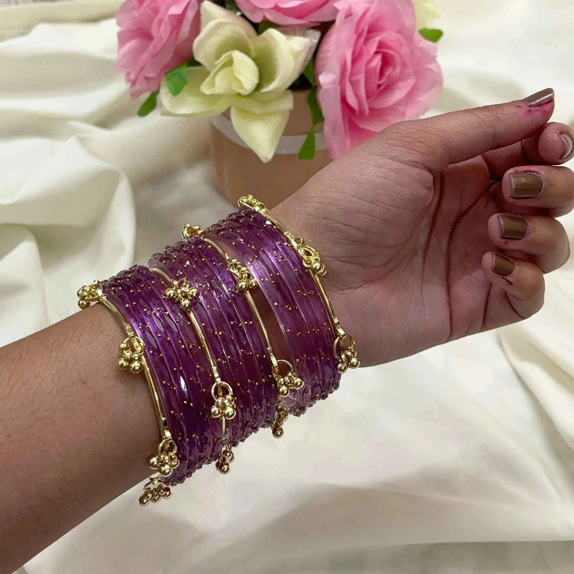 Premium Bangle Box | Diamond Bangles & Ghungroo Bangles