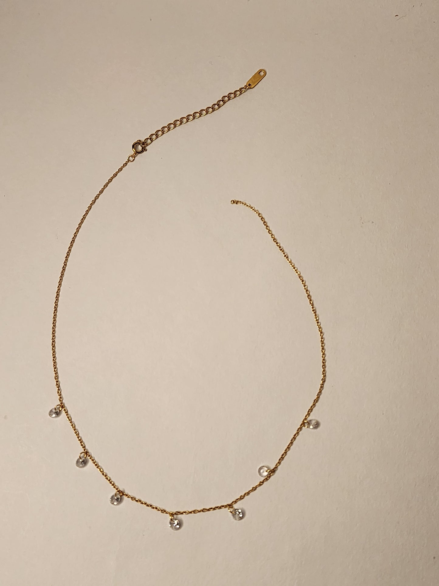 Glimmering Dewdrop Necklace