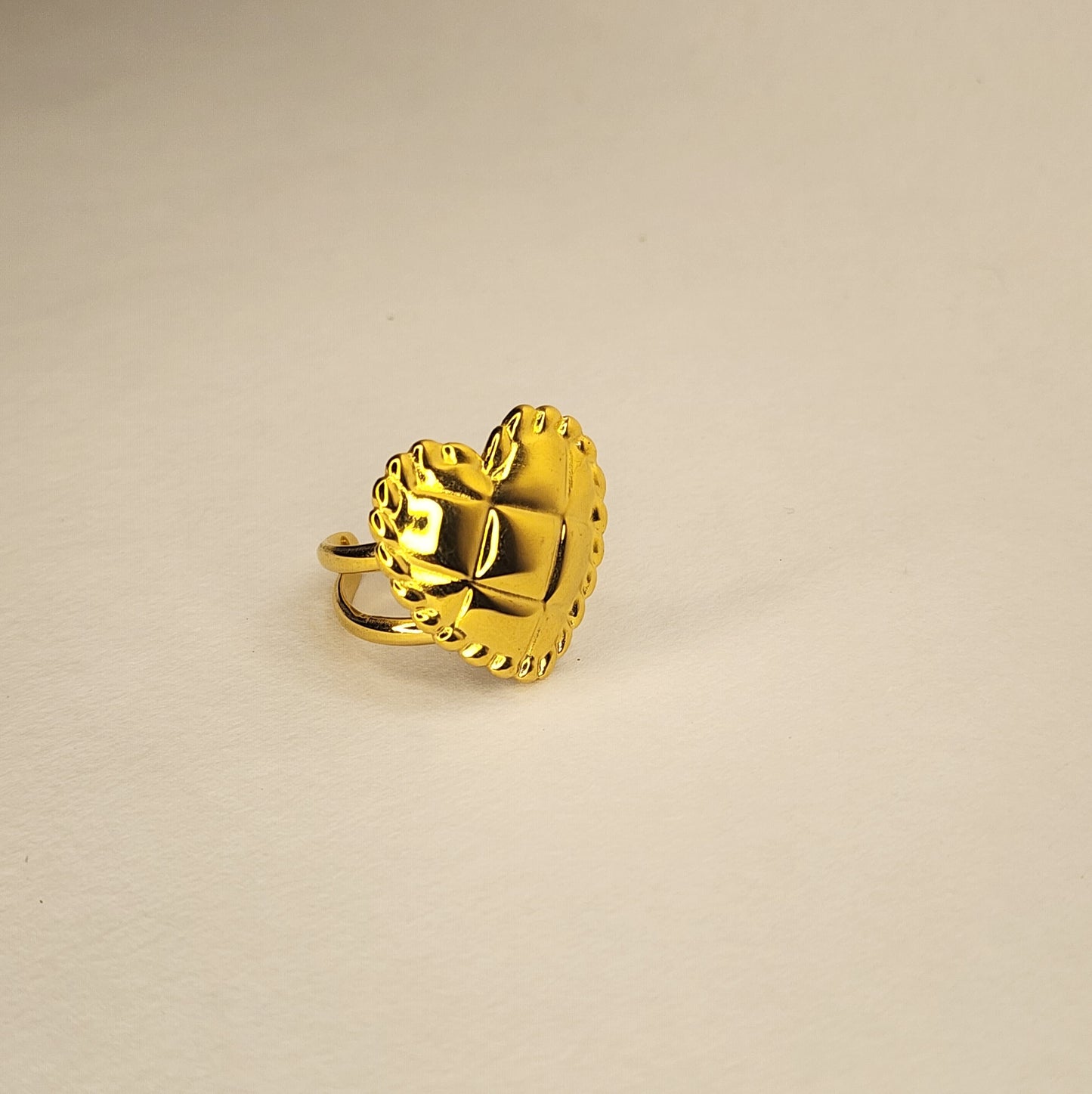 Puffy Heart Ring