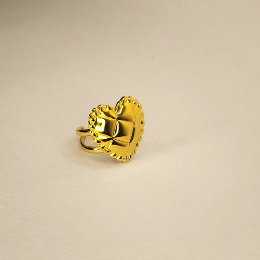 Puffy Heart Ring