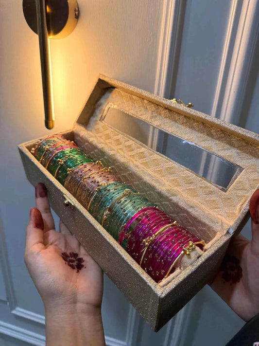 Premium Bangle Box | Diamond Bangles & Ghungroo Bangles