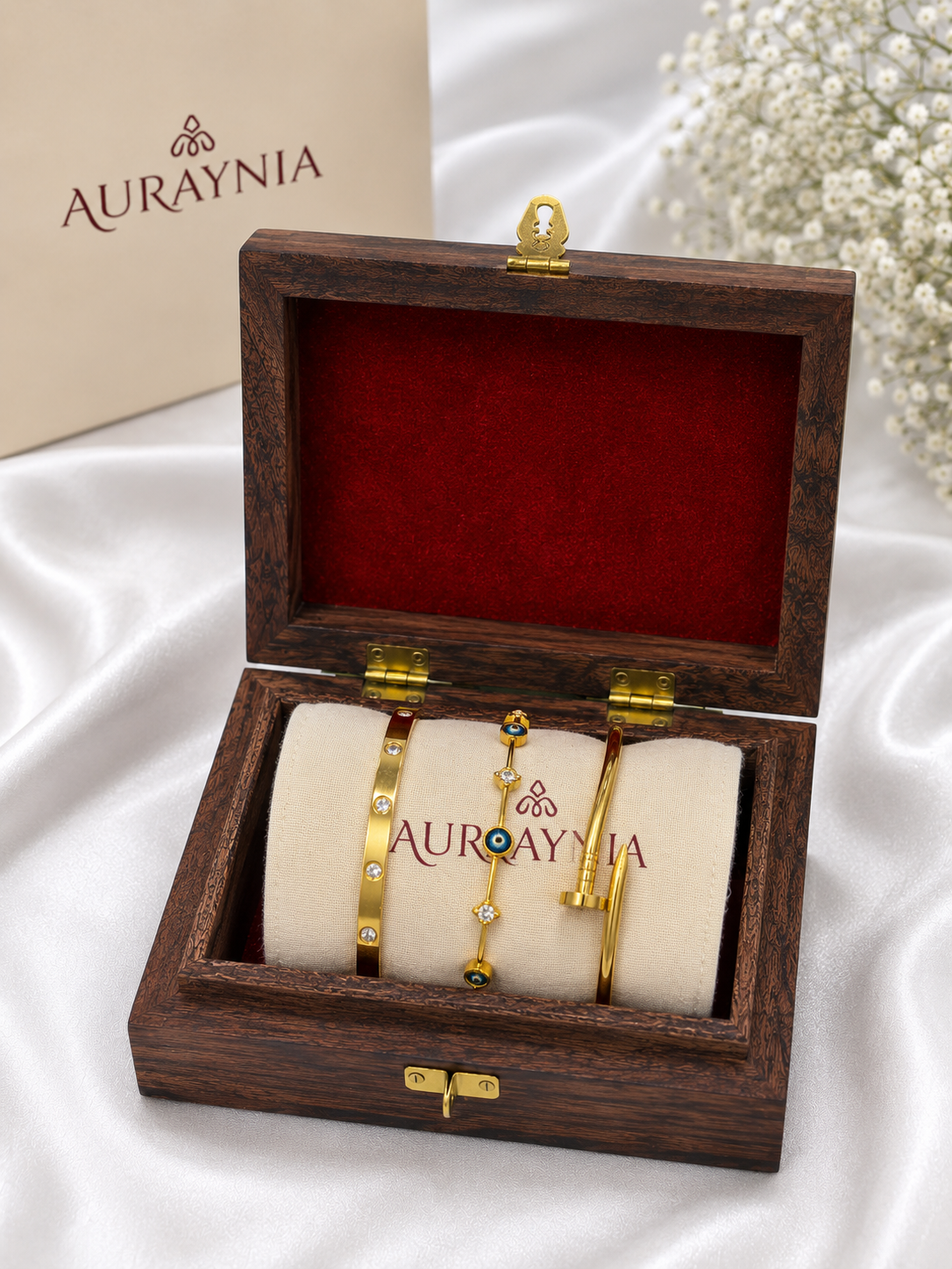 Aura Luxe Bracelet Stack