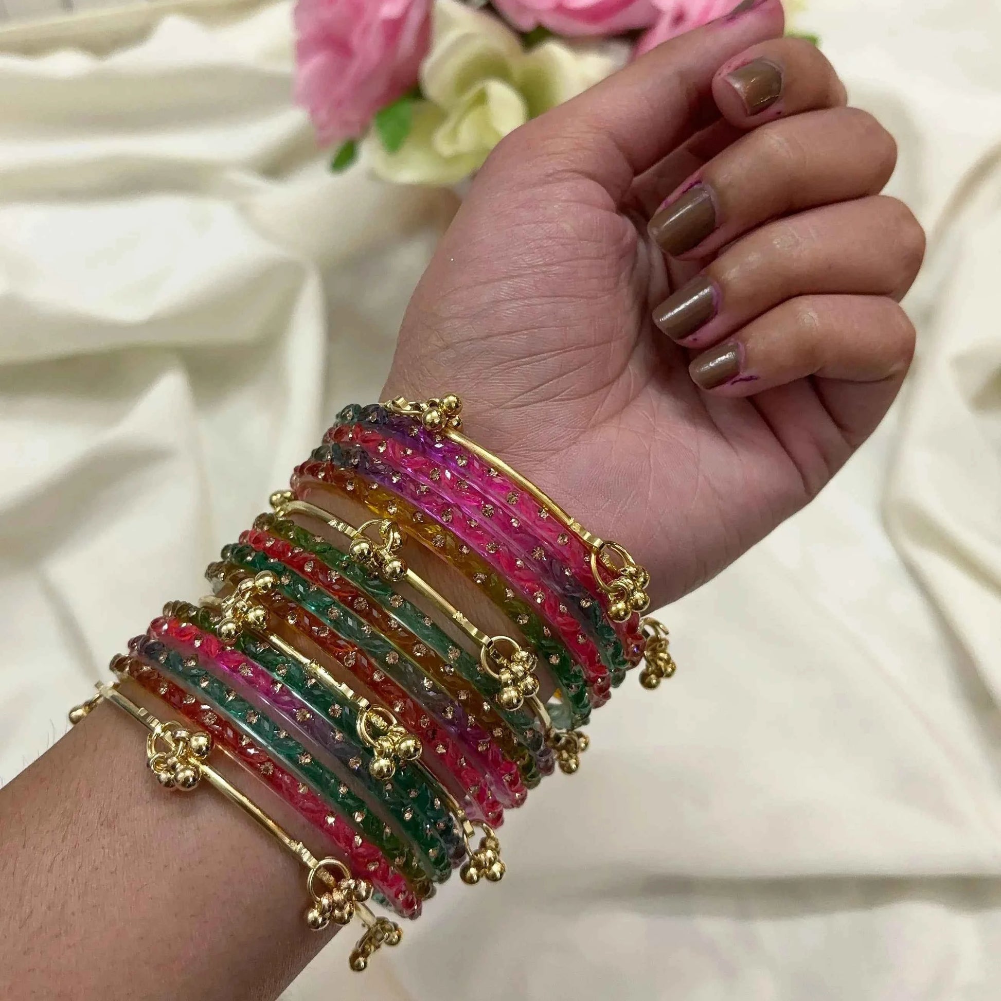 Premium Bangle Box | Diamond Bangles & Ghungroo Bangles