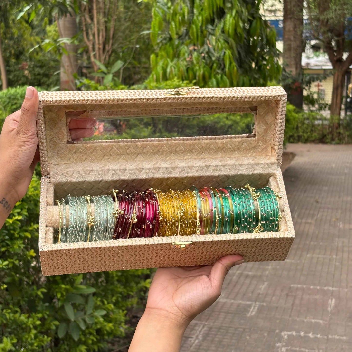 Premium Bangle Box | Diamond Bangles & Ghungroo Bangles