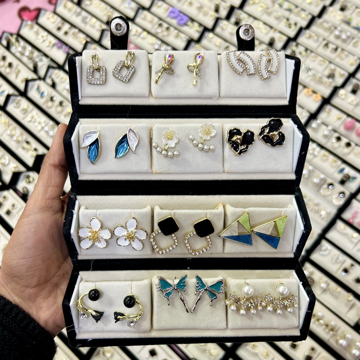 Birthday Gift For Girls | Trendy Korean Earrings Box