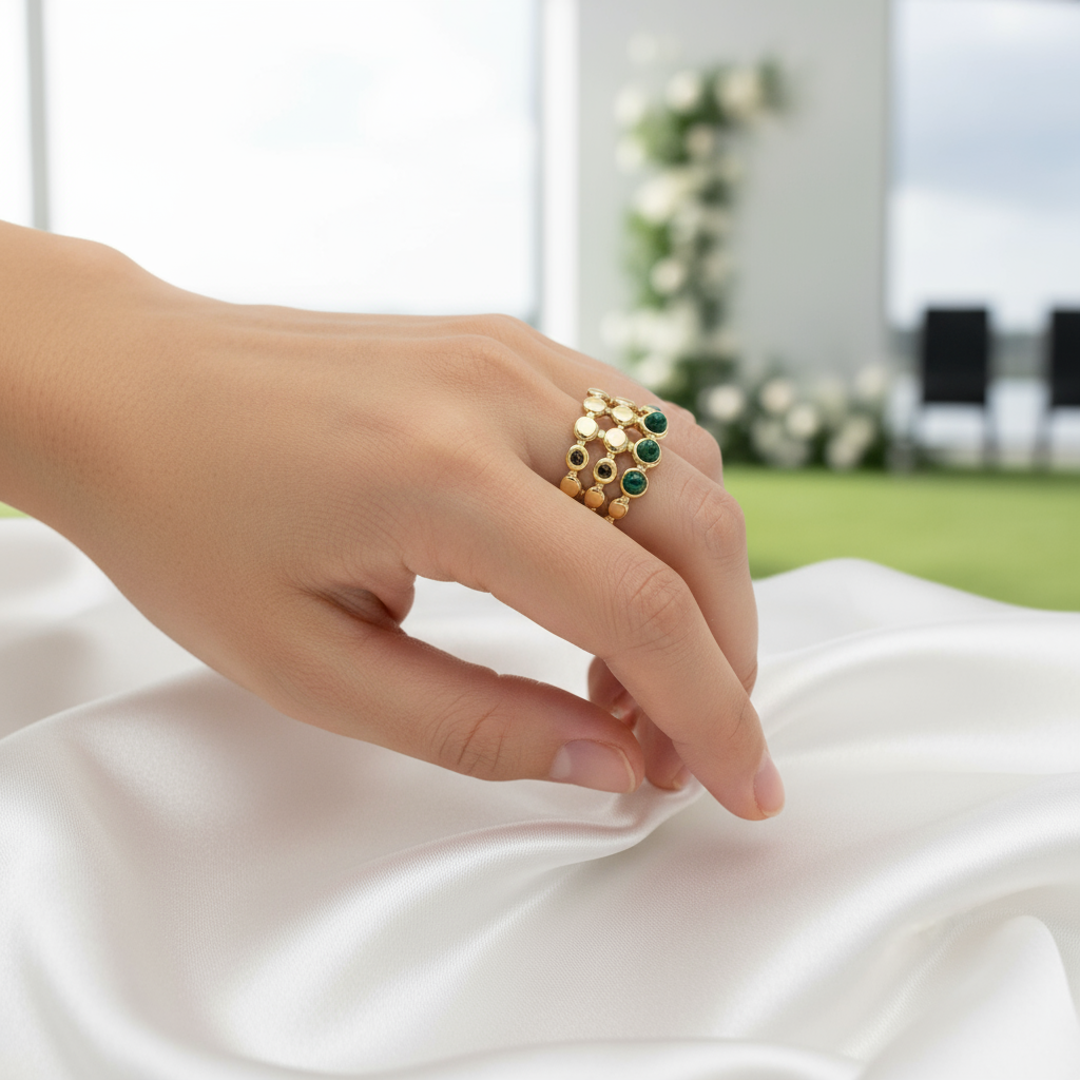 Verdant Crown Ring